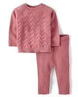 Baby Girls Pom 2-Piece Outfit Set - Homegrown by Gymboree