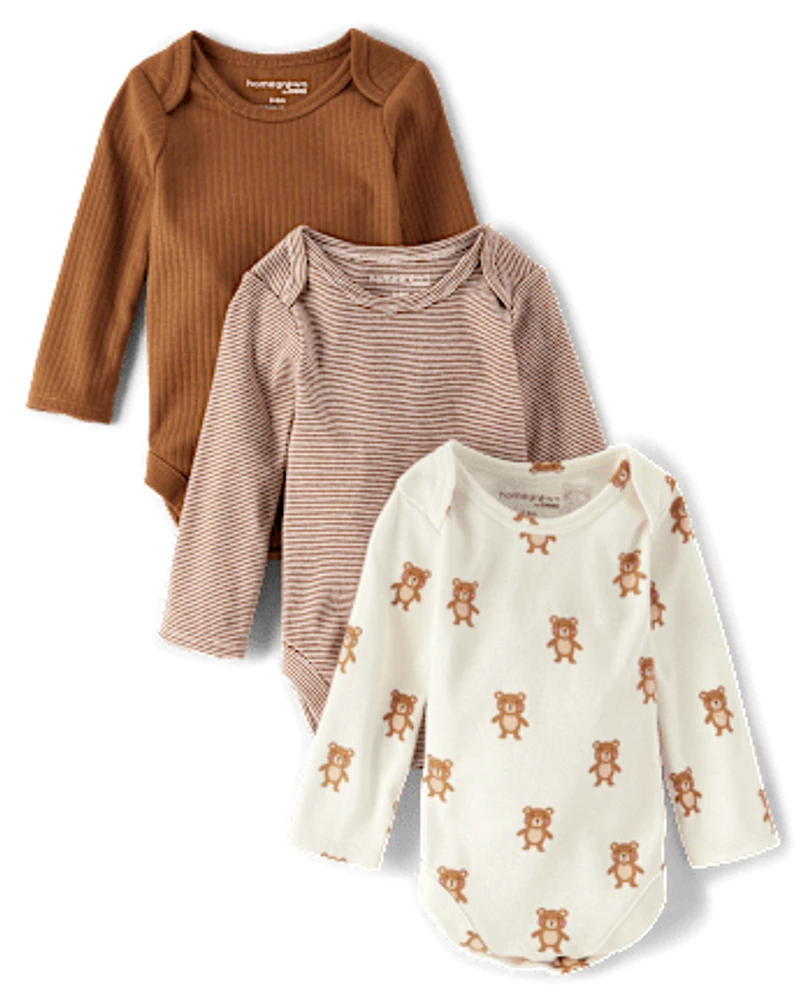 Baby Bear Bodysuit 3-Pack - Homegrown By Gymboree