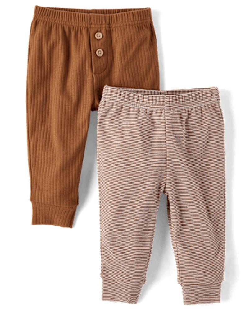 Baby Striped Pants 2-Pack - Homegrown By Gymboree