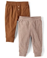 Baby Striped Pants 2-Pack - Homegrown By Gymboree