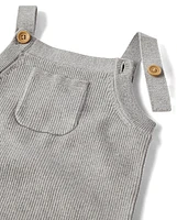 Baby Bear Ribbed Overalls - Homegrown By Gymboree