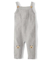 Baby Bear Ribbed Overalls - Homegrown By Gymboree