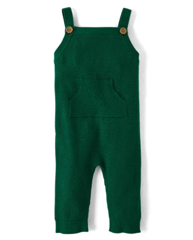 Baby Boys Ribbed Overalls - Homegrown by Gymboree