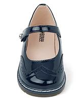 Fille Perforated Cuir synthétique verni Ballerines - Classroom Cutie