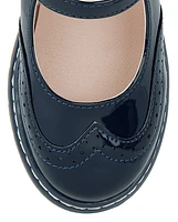 Fille Perforated Cuir synthétique verni Ballerines - Classroom Cutie