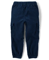 Boys Cargo Jogger Pants - Little Snowflake