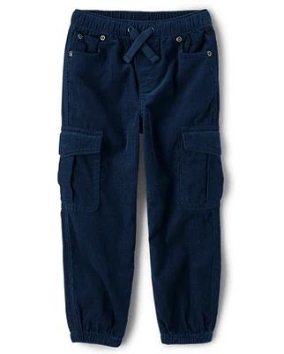 Boys Cargo Jogger Pants - Little Snowflake