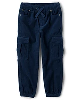 Boys Cargo Jogger Pants - Little Snowflake