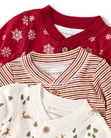 Baby Holiday Bodysuit 3-Pack - Homegrown by Gymboree