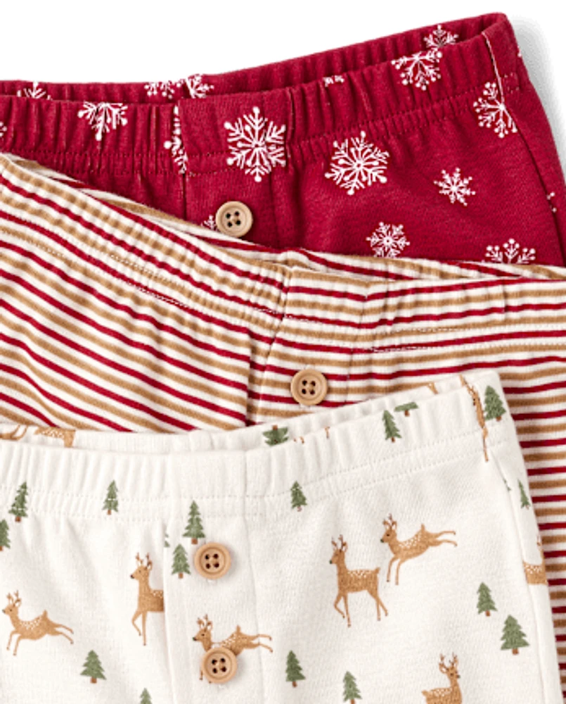 Baby Holiday Pants 3-Pack - Homegrown by Gymboree