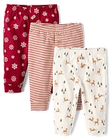 Lot de 3 pantalons vacances unisexes pour bébé - Homegrown par Gymboree