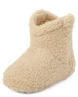 Kids Sherpa Boot Slippers - Gymmies