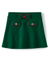 Girls Ponte Skort - Holiday Express