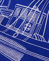 Boys Boat Henley Top - Italian Riviera