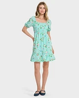 Womens Mommy And Me Floral Tiered Dress - Spring Celebrations