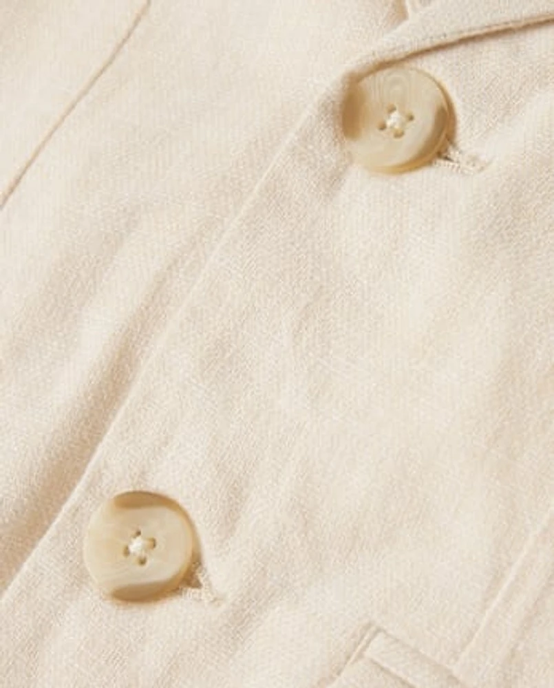 Boys Linen-Blend Blazer - Special Occasions