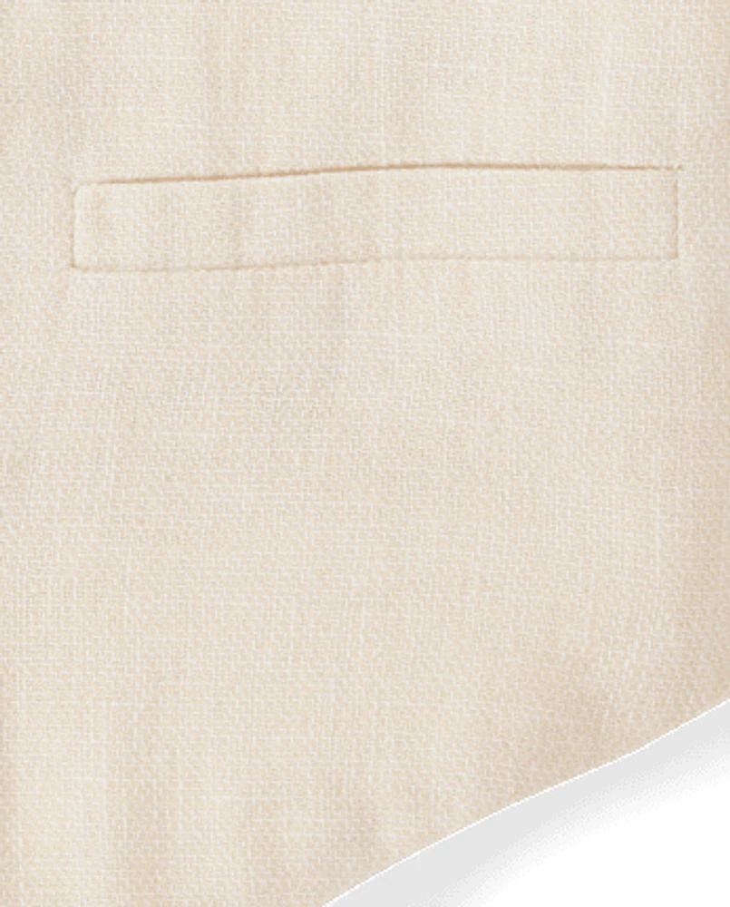 Gilet en lin mélangé pour garçon - Occasions spéciales