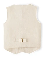 Gilet en lin mélangé pour garçon - Occasions spéciales