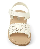 Girls Perforated Sandals - Little Essentials
