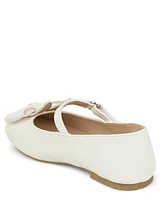 Girls Bunny Bow Ballet Flats - Garden Party