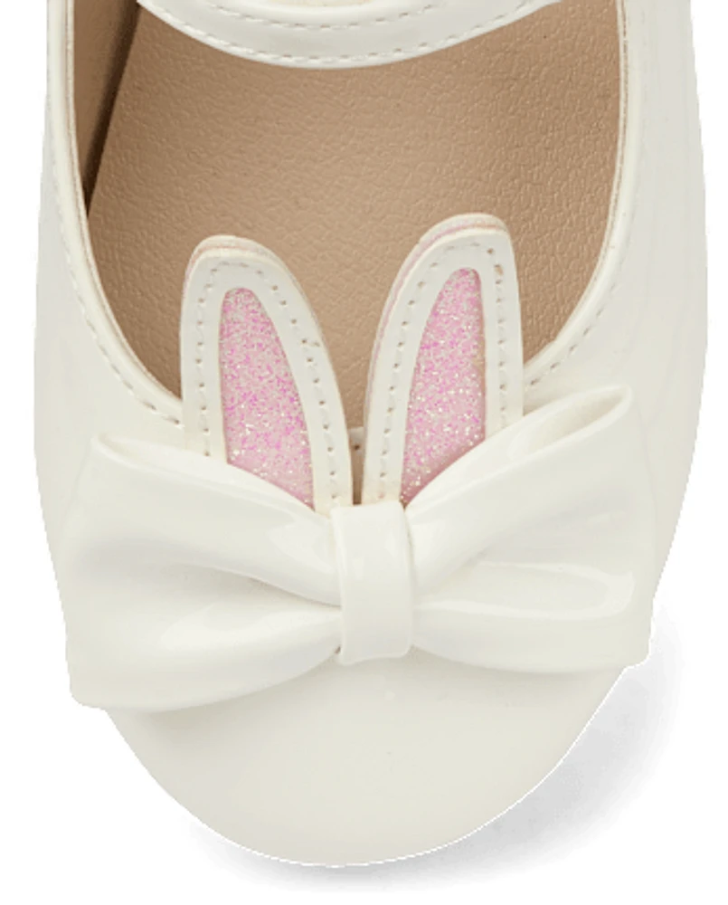 Ballerines à nœud lapin pour fille - Garden Party