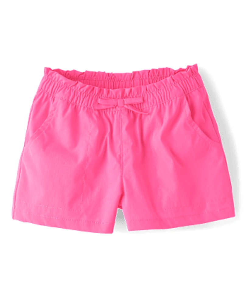 Girls Quick Dry Pull On Shorts