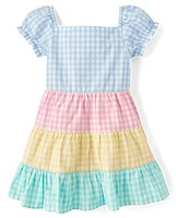 Robe à volants vichy pour fille - Garden Party