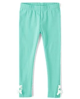 Girls Lace Up Leggings - Little Essentials