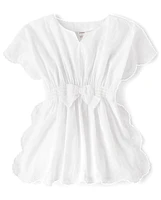 Girls Eyelet Cover-Up - Swim