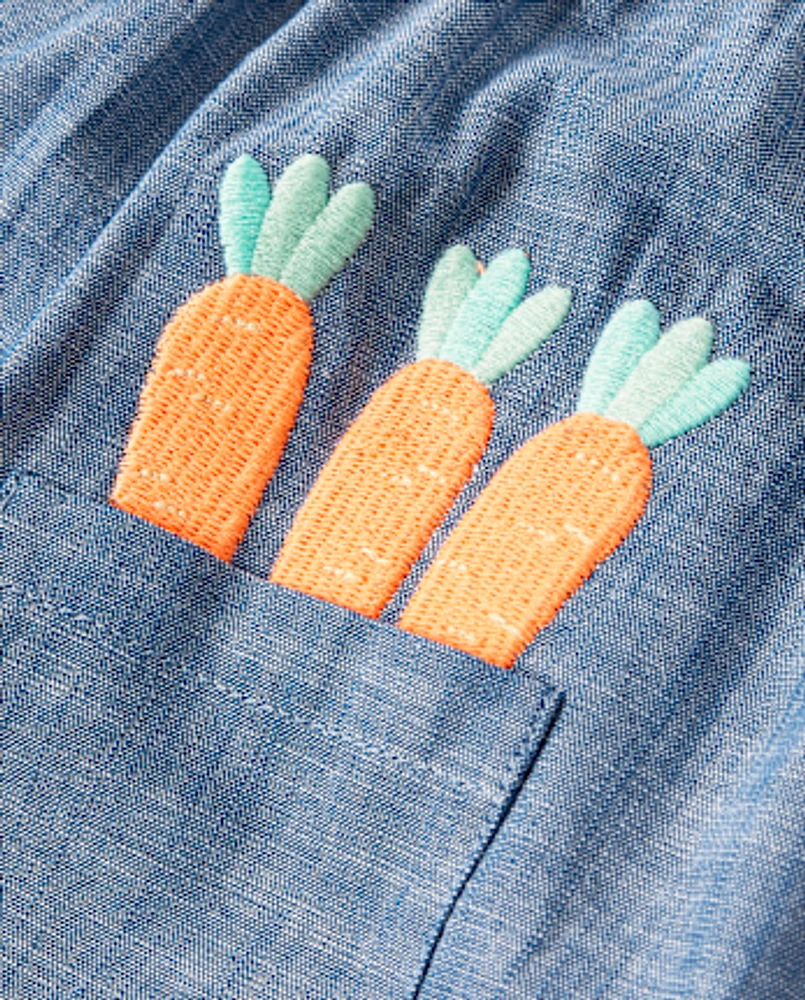 Pull brodé lapin pour fille - Garden Party