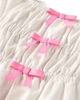 Robe fleurie à nœud en forme de lapin pour fille - Garden Party