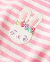 Girls Easter Egg Fit And Flare Dress - Garden Party