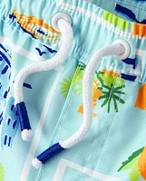 Boys Travel Swim Trunks