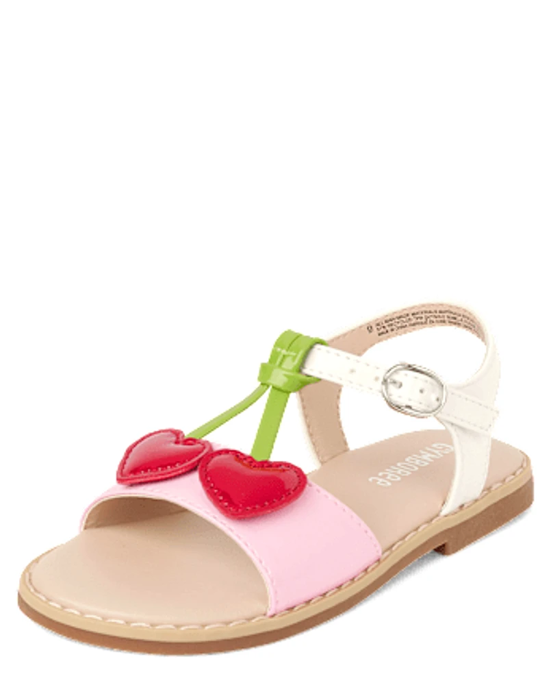 Girls Cherry Sandals - Sweet Summer