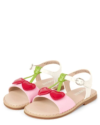 Girls Cherry Sandals - Sweet Summer