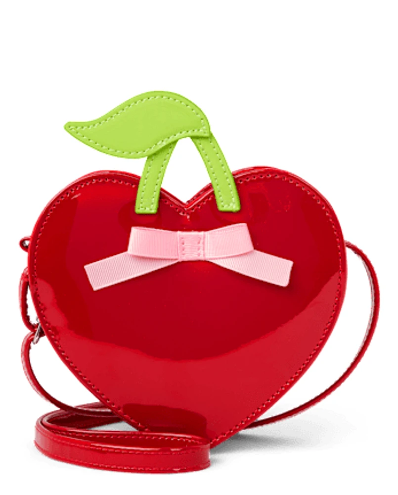 Girls Cherry Heart Bag - Sweet Summer