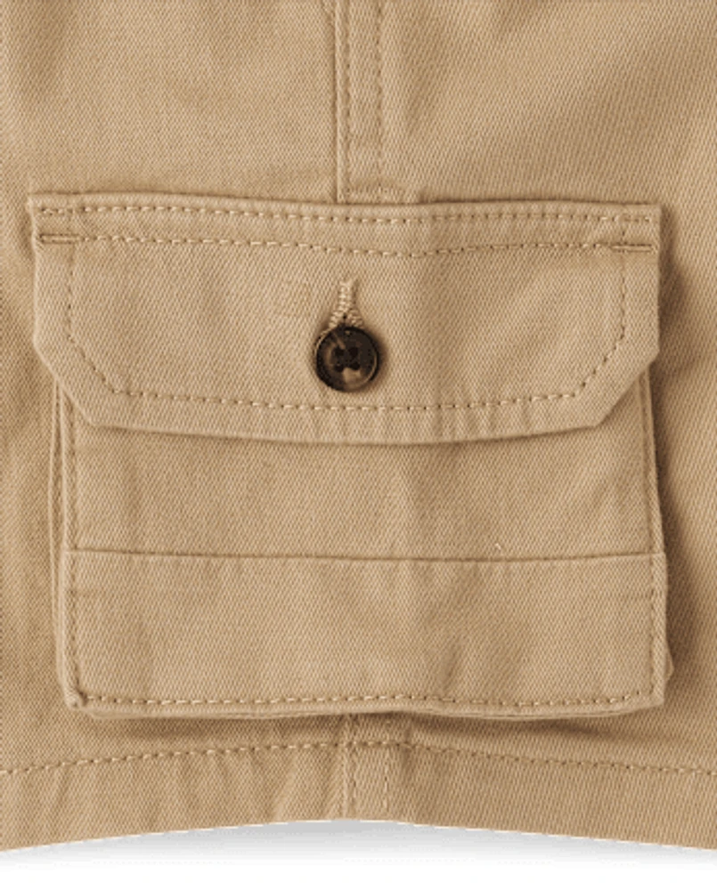 Boys Pull On Cargo Shorts