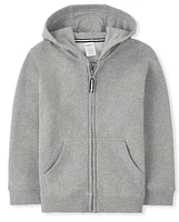 Boys Zip Up Hoodie And Jogger Pants 2-Piece Outfit Set