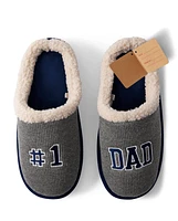 Mens Number 1 Dad Slippers