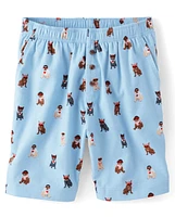 Mens Flannel Pajama Shorts