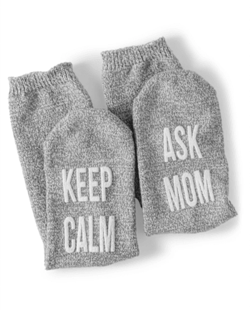 Mens Ask Mom Socks