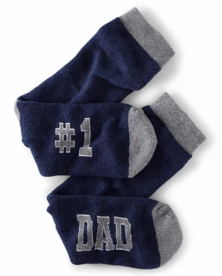 Mens Number 1 Dad Socks