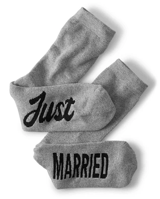 Mens Just Married Socks