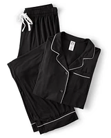 Womens Modal Pajama Top And Pants Set