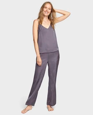 Womens Satin Pajamas