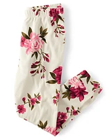 Womens Floral Thermal Pajama Pants