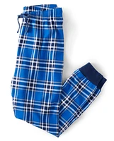 Mens Plaid Thermal Pajama Pants