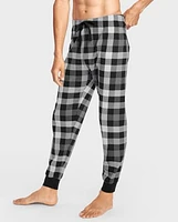 Mens Buffalo Plaid Thermal Pajama Pants