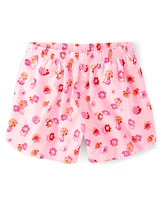 Womens Wildflowers Pajama Shorts