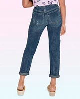 Tween Girls High Rise Girlfriend Jeans